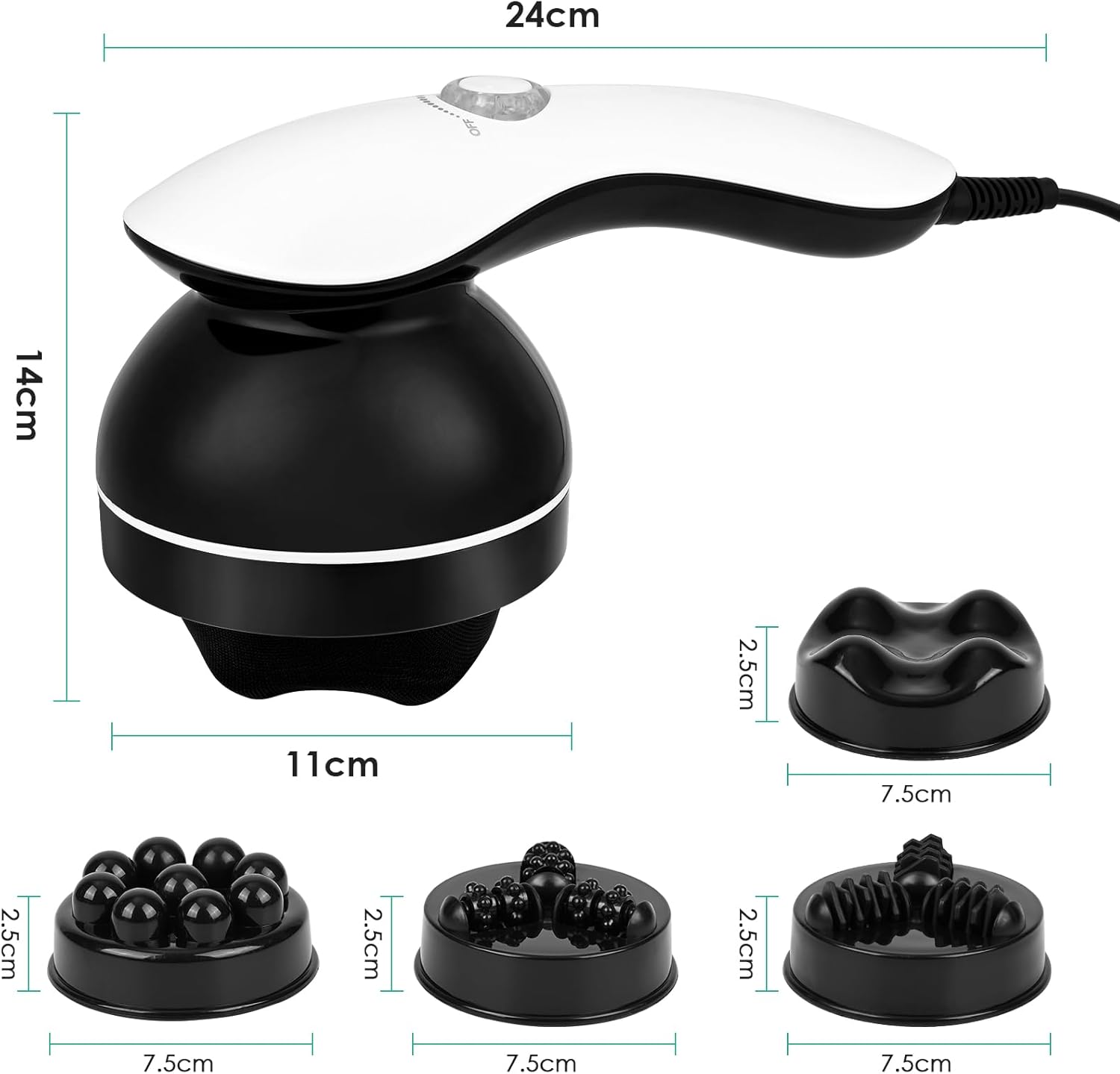 Masseur anti cellulite électrique : un appareil puissant pour soulager les douleurs et modeler votre silhouette – Image 7