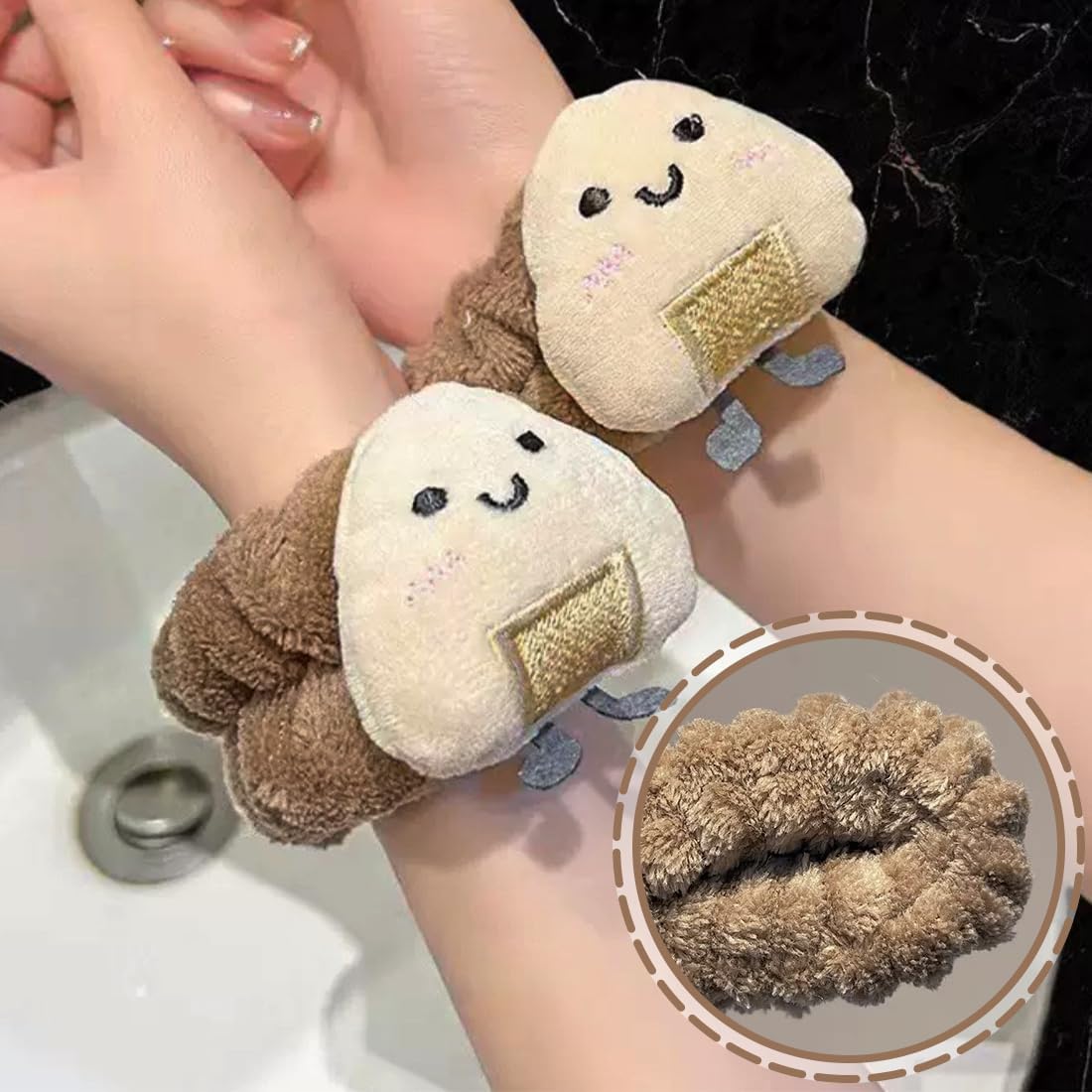 Bandeaux spa pour le visage : le set 3 pièces idéal pour le maquillage et les soins du visage – Image 2