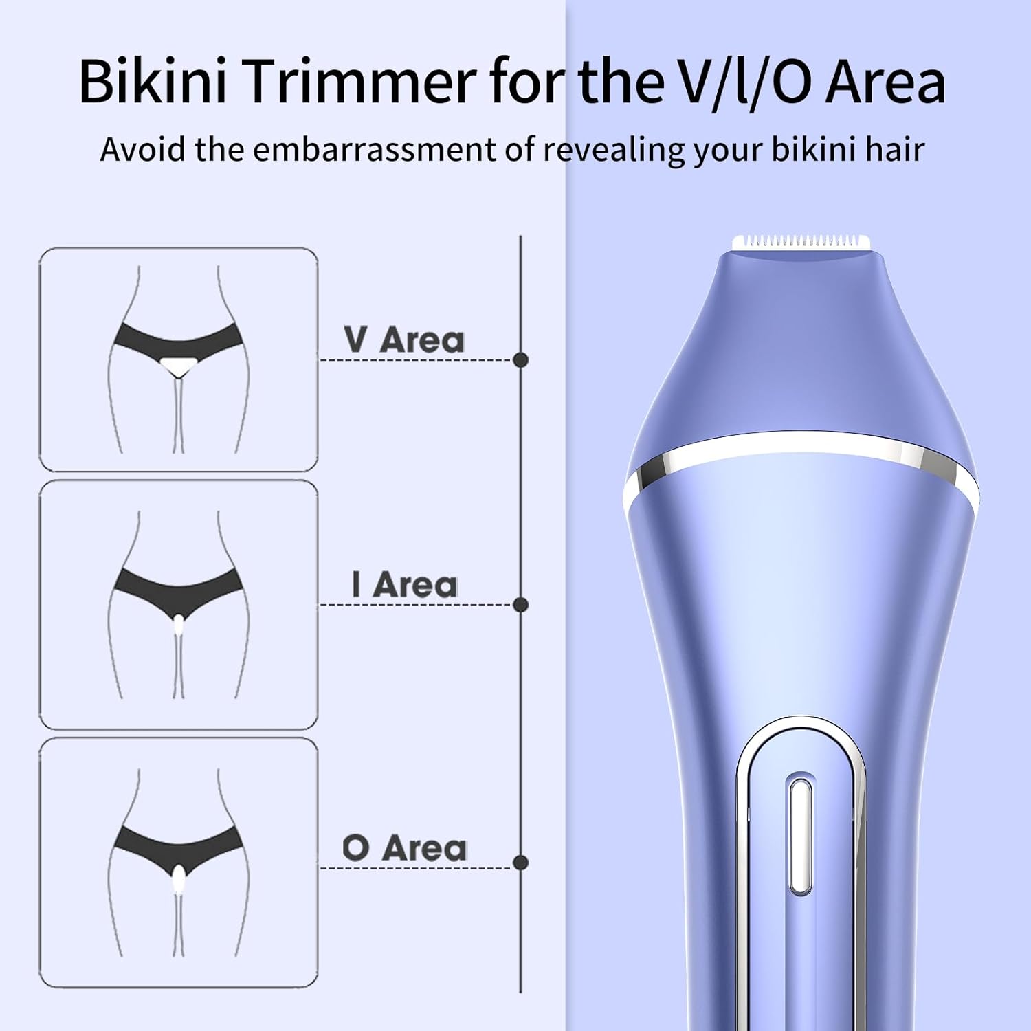 Épilateur pour femme : appareil 7 en 1 rechargeable et étanche pour une épilation indolore et précise – Image 5