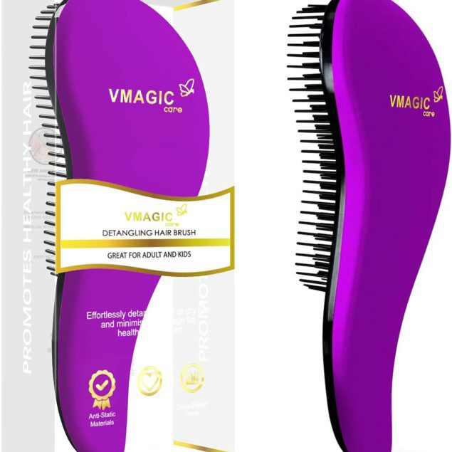 Brosse à cheveux démêlante pour femmes et enfants : un soin doux pour des cheveux sublimes en un seul passage