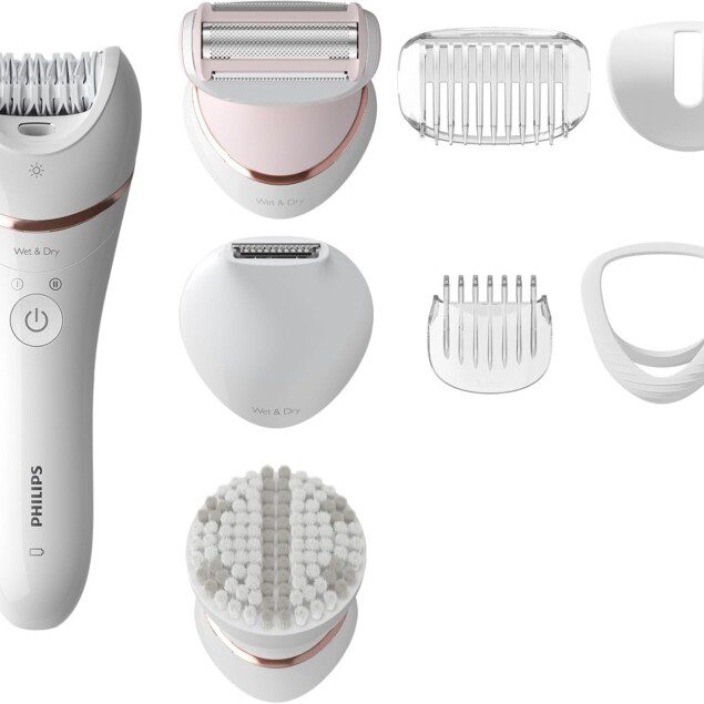 Philips Series 8000 - Épilateur sans fil pour femmes, douceur garantie