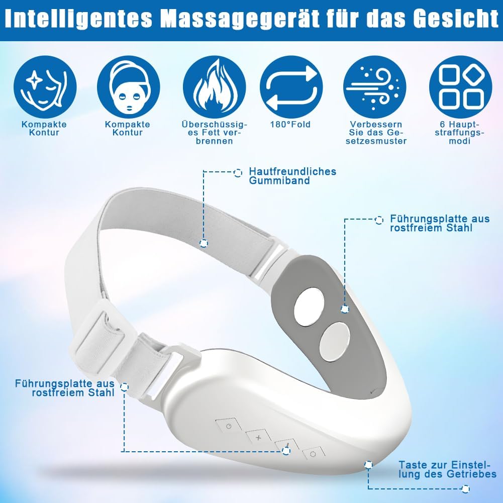 Aohcae V-Face : appareil de massage facial pour un visage sculpté et sans gonflements – Image 2