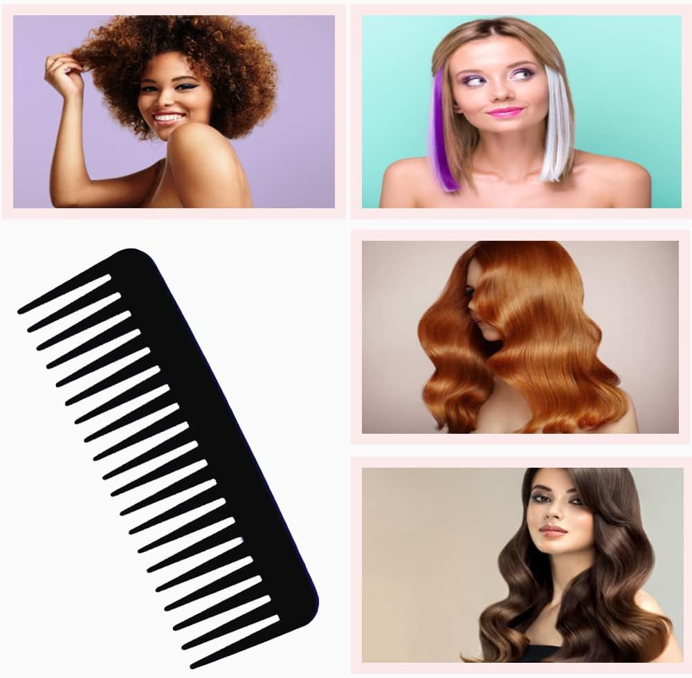 Peigne démêlant large à dents : l'outil parfait pour des cheveux bouclés et sans nœuds – Image 4