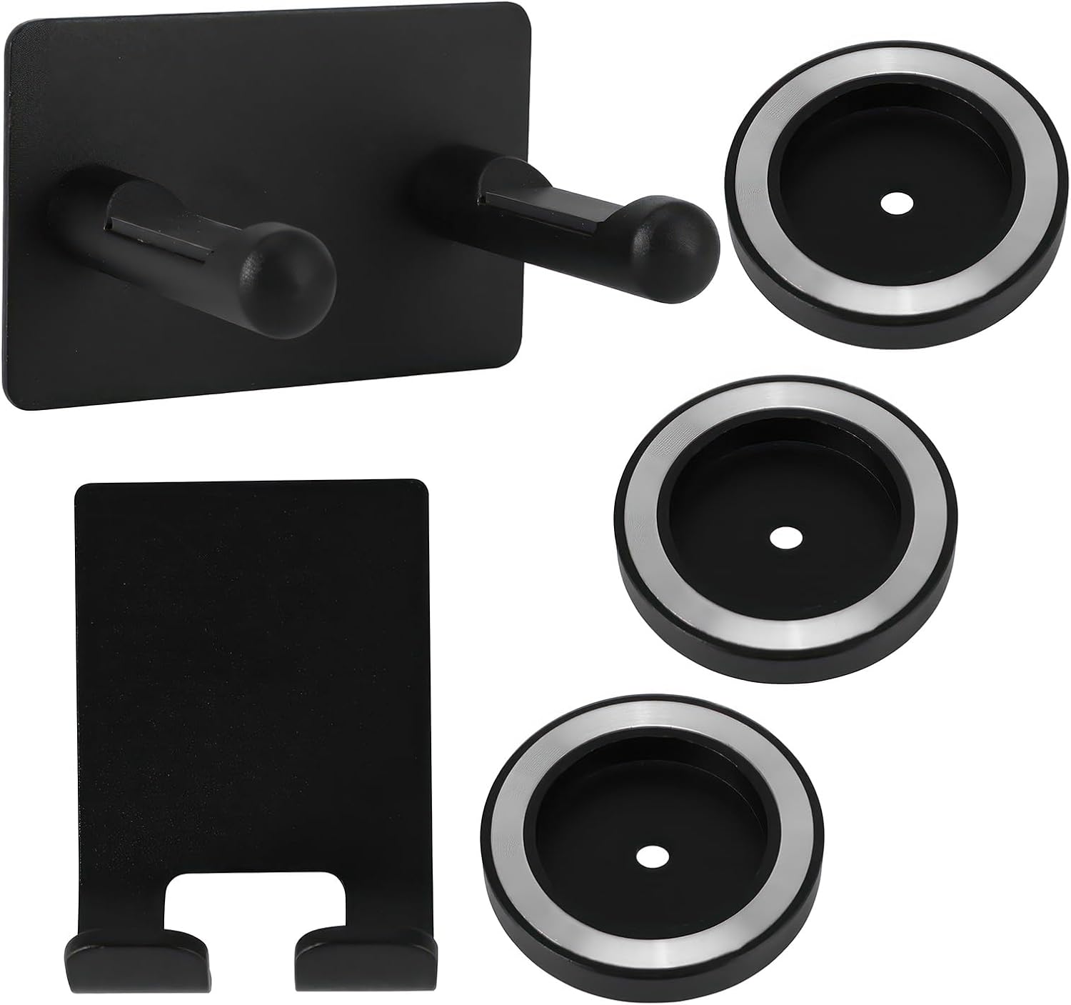 Support pour sèche-cheveux : kit pratique et élégant pour un rangement sans perçage – Image 2