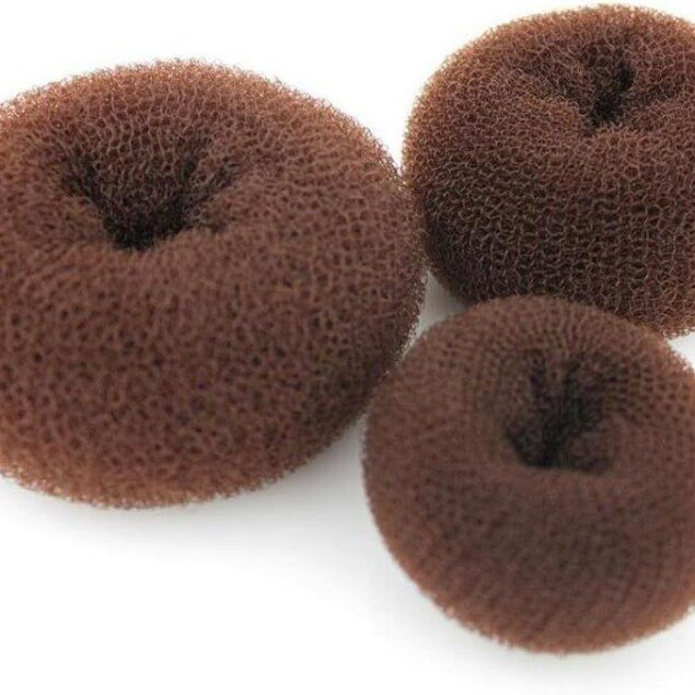 Donuts pour chignon : lot de 3 accessoires de coiffure pour un style élégant et raffiné