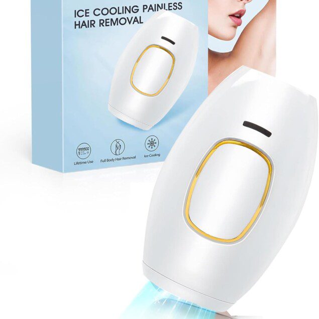 Epilateur à lumière pulsée : pour hommes et femmes, une peau douce et lisse sur le visage, les aisselles, les jambes et le corps
