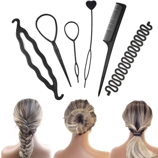 Accessoires de coiffure : l'outil parfait pour les femmes souhaitant réaliser des tresses et chignons élégants avec facilité