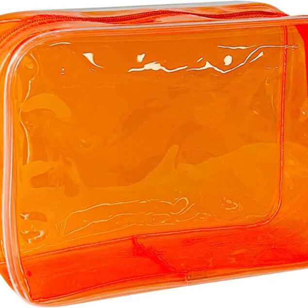 Trousse de toilette en PVC transparent : grande capacité pour un voyage moderne et stylé