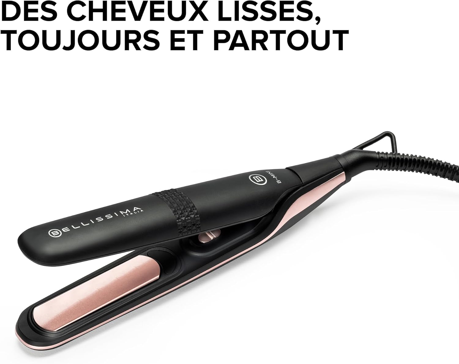 Mini lisseur compact pour des cheveux lisses à tout moment : l'accessoire idéal pour les voyages – Image 2