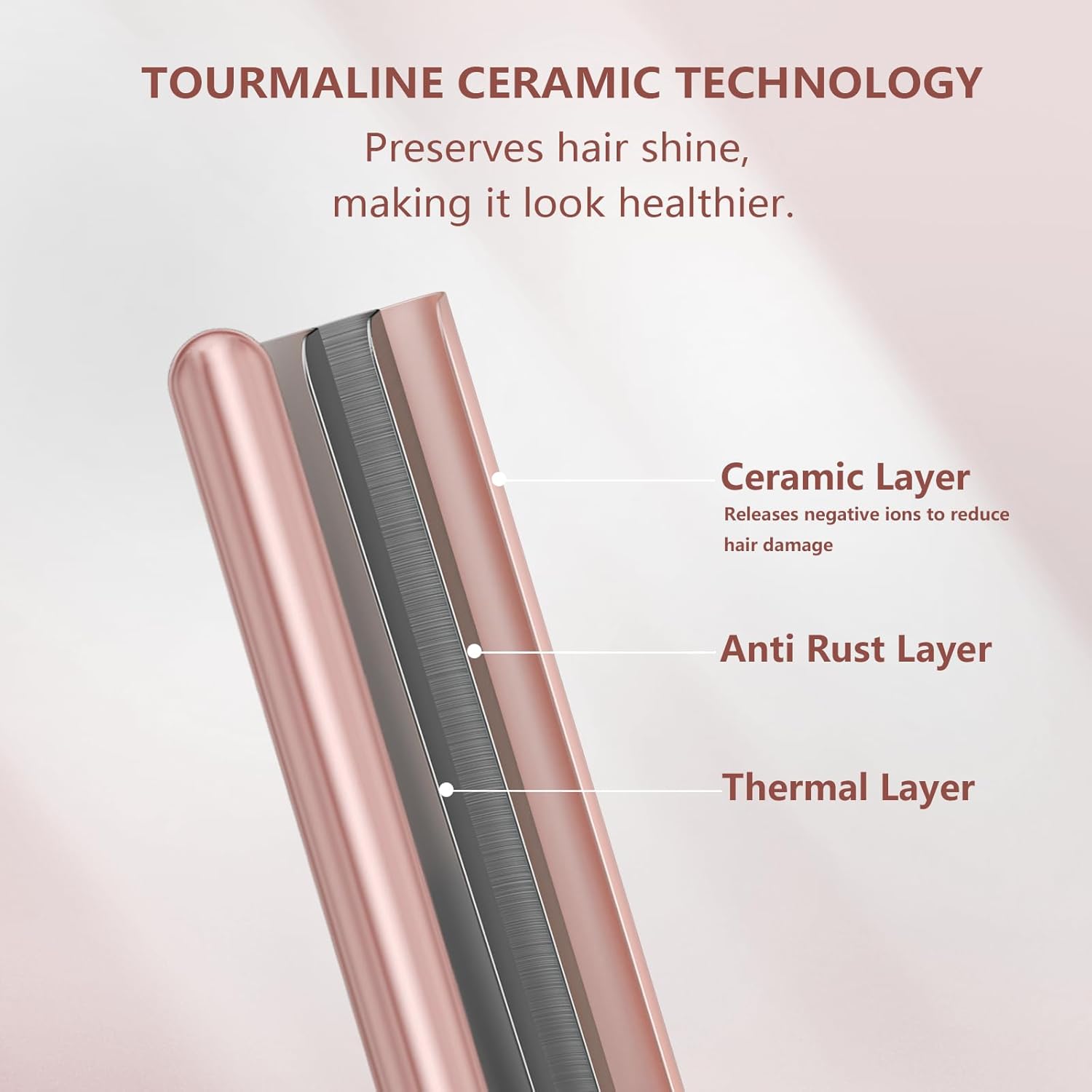 Fer à friser cheveux en céramique 6 en 1 : l'outil indispensable pour des boucles parfaites et durables – Image 5