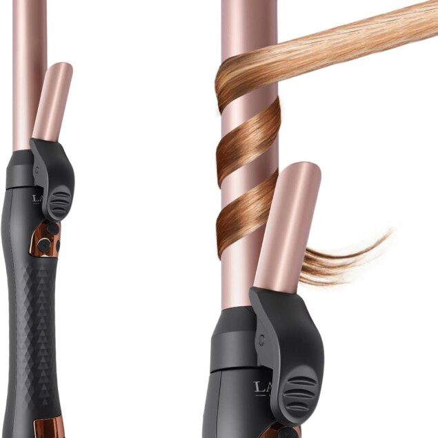Fer à friser automatique 25 mm : des boucles souples et brillantes pour les cheveux de toutes les longueurs
