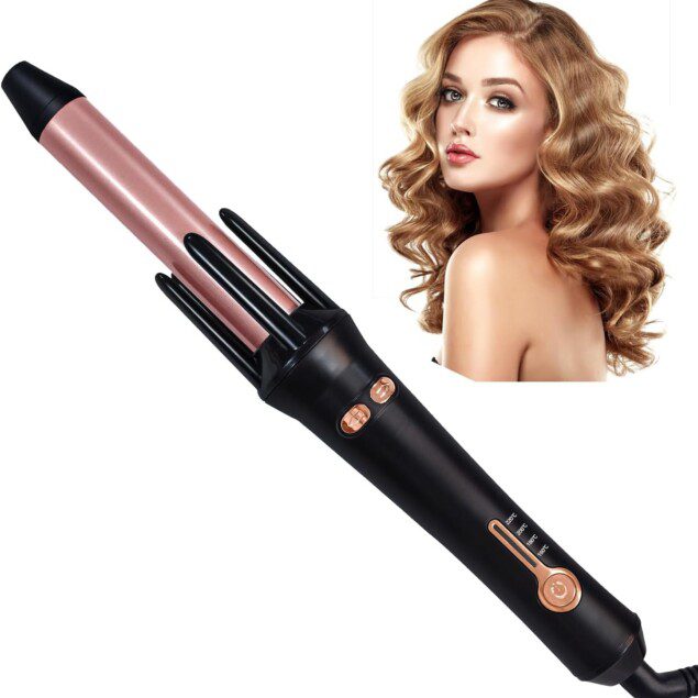 Boucleur automatique : l'outil idéal pour les femmes souhaitant des boucles parfaites  

Faites des boucles en toute simplicité avec notre fer à boucler automatique à 4 températures réglables, adapté à tous les types de cheveux !  