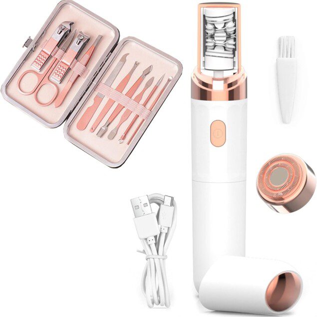 Epil Wiz : kit manucure et épilateur visage pour un soin complet et pratique