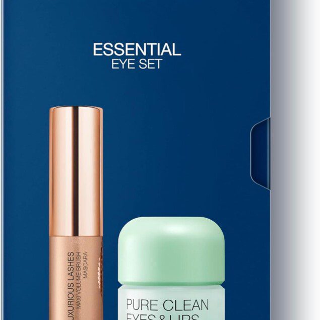 Kit maquillage essentiel : mascara effet cils remodelés et mini-démaquillant biphasé pour un regard captivant
