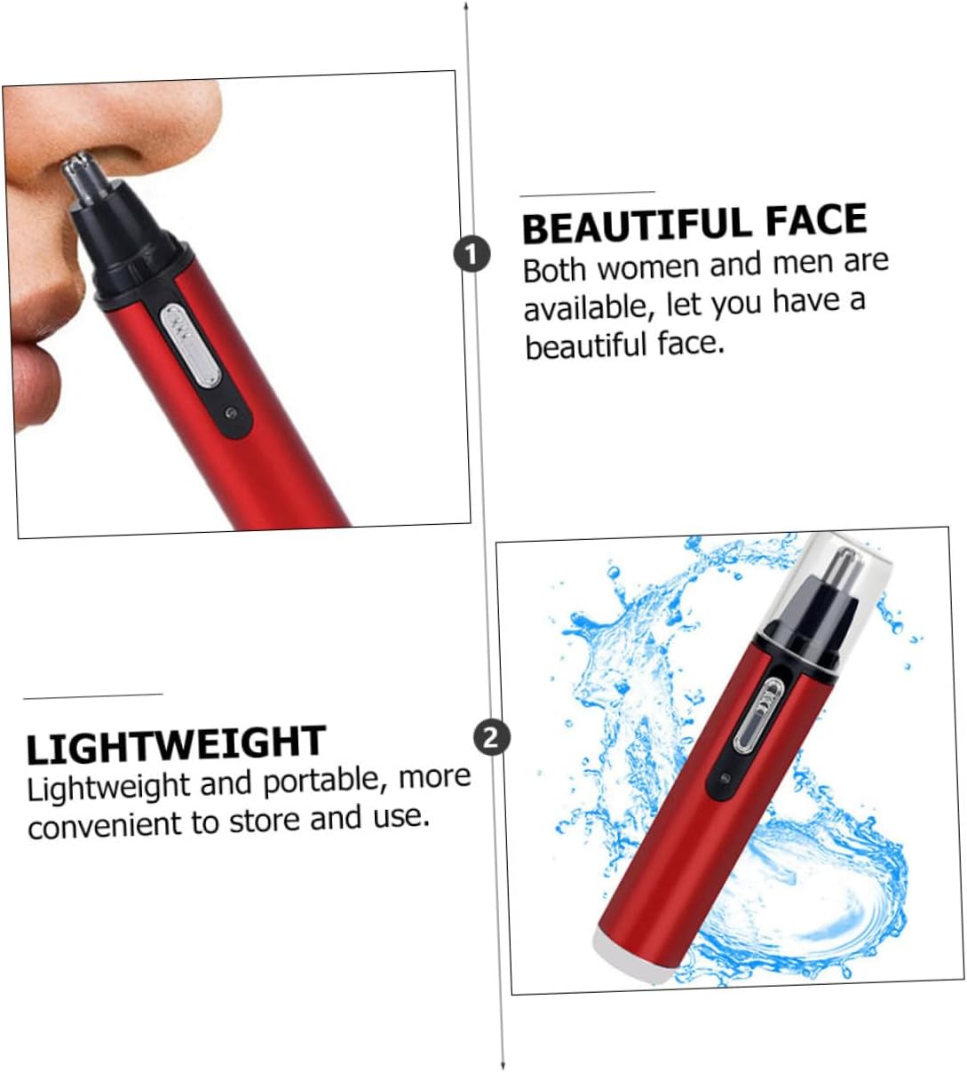 Tondeuse électrique pour sourcils et poils de nez : design compact et rechargeable pour un grooming parfait – Image 3