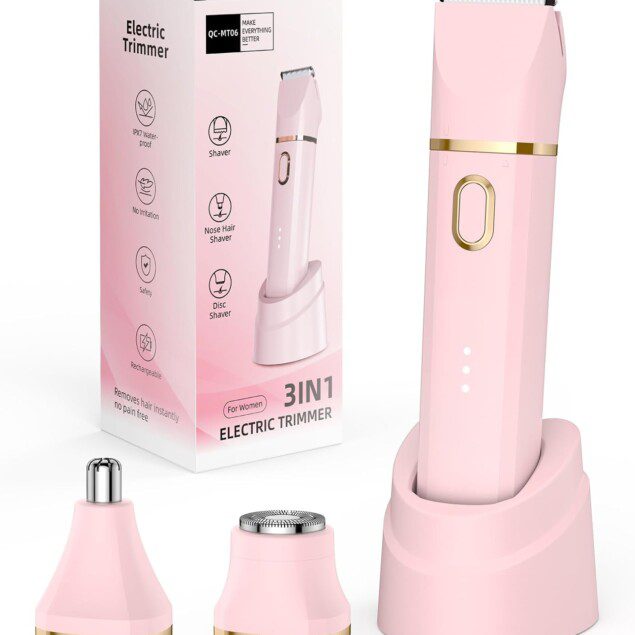 Rasoir Électrique Femme 3 en 1 - Épilation Douce pour Femmes