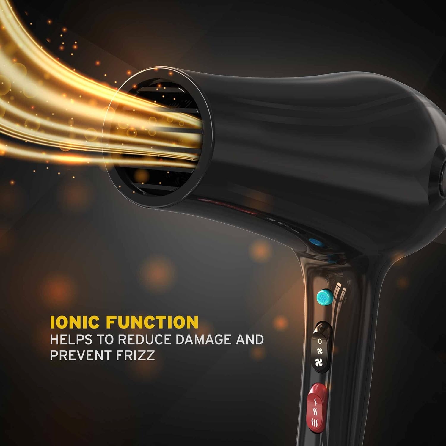 Sèche-cheveux pour femme : le Wahl PowerPik 5000 pour un séchage rapide et anti-frisottis des cheveux afro-caribéens – Image 4