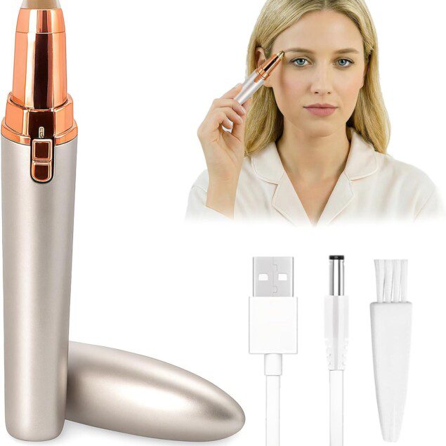 Stylo Électrique à Sourcils - Compact pour Femmes, Précision Instantanée