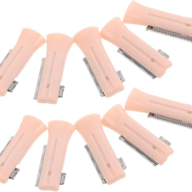 Tondeuses à sourcils électriques : le lot idéal de 10 accessoires de rechange pour un rasoir facial impeccable   ## Pour les amateurs de beauté : améliorez votre routine d'épilation avec des pièces de qualité en acier orange