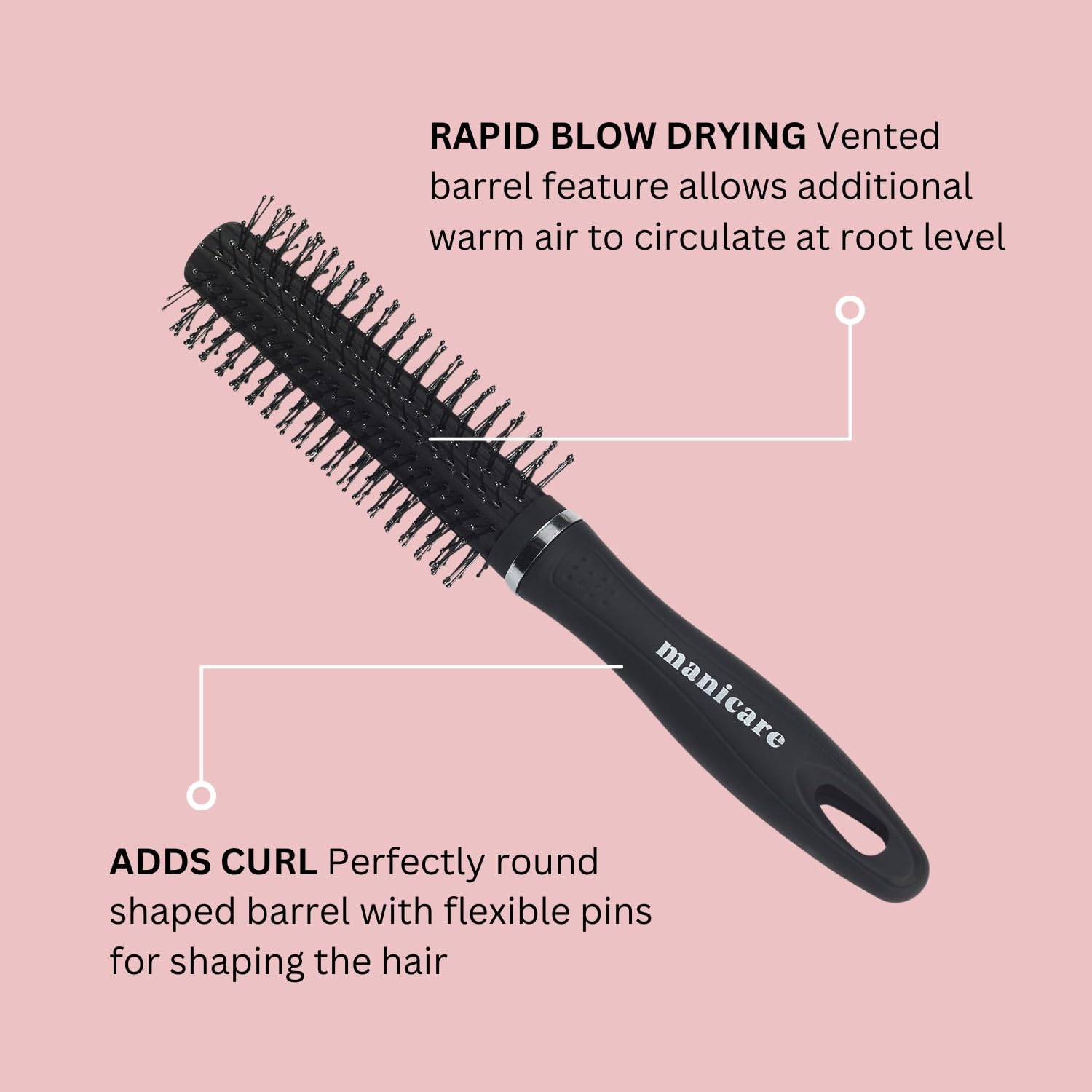 Brosse ronde pour brushing : le coiffage professionnel à la maison pour tous les types de cheveux – Image 4
