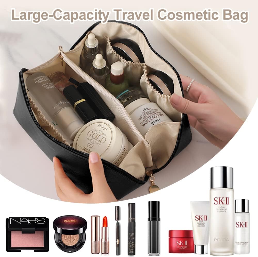 Trousse de maquillage imperméable : l'organiseur idéal pour hommes et femmes en voyage – Image 4