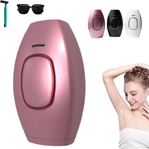 Épilateur IPL Bloomy Luminology : 5 niveaux d'énergie pour un épilage doux et efficace, idéal pour hommes et femmes
