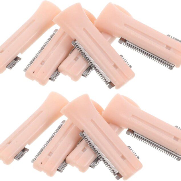 Accessoires de coupe des sourcils : 10 pièces en acier inoxydable pour un rasage précis et élégant Idéal pour les amateurs de soins personnels à la recherche d'un résultat impeccable