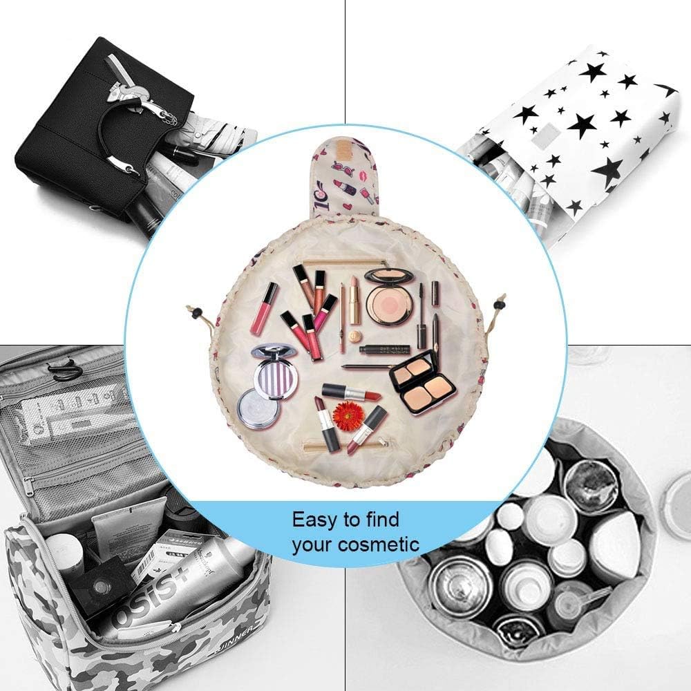 Trousse de toilette élégante : pour femmes et filles, un rangement pratique pour vos cosmétiques et bijoux – Image 5