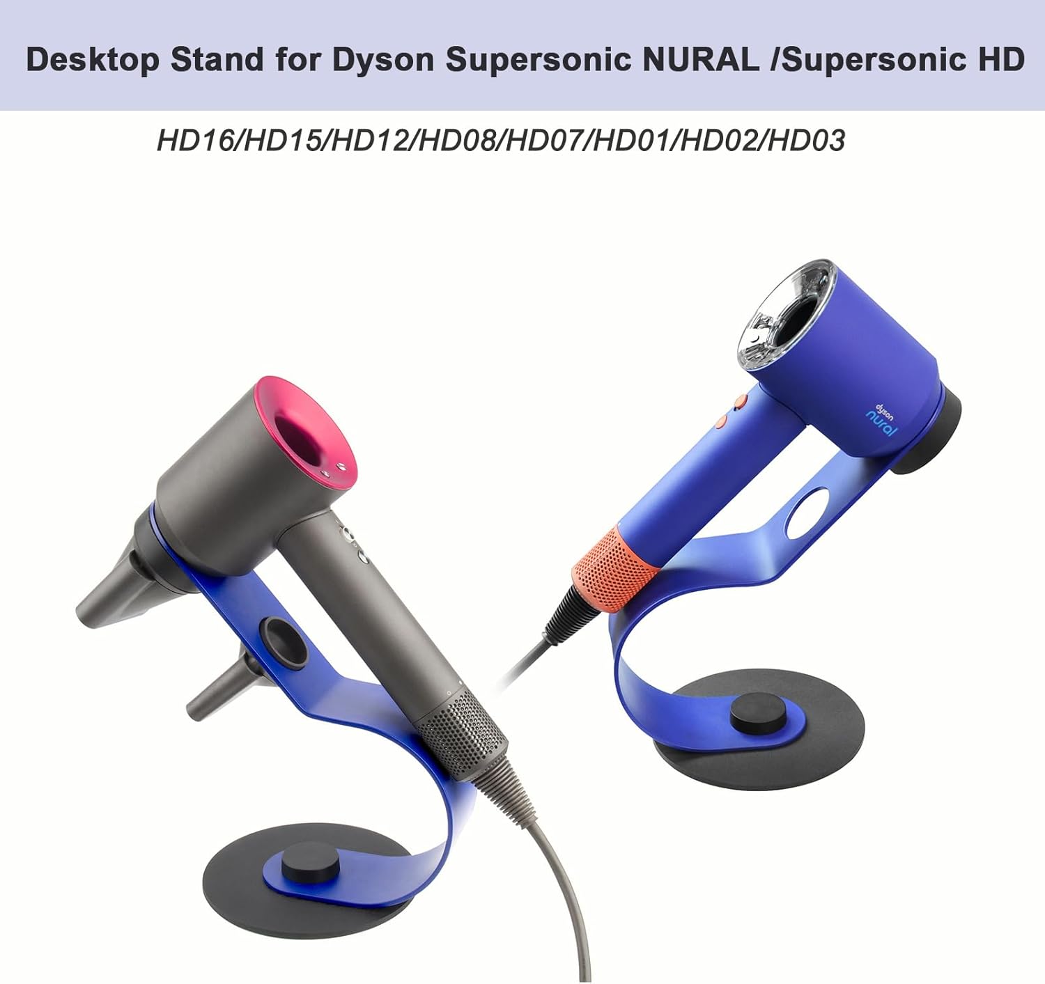 Support de sèche-cheveux magnétique pour les utilisateurs de Dyson Supersonic : organisation élégante et pratique dans votre salle de bain – Image 2