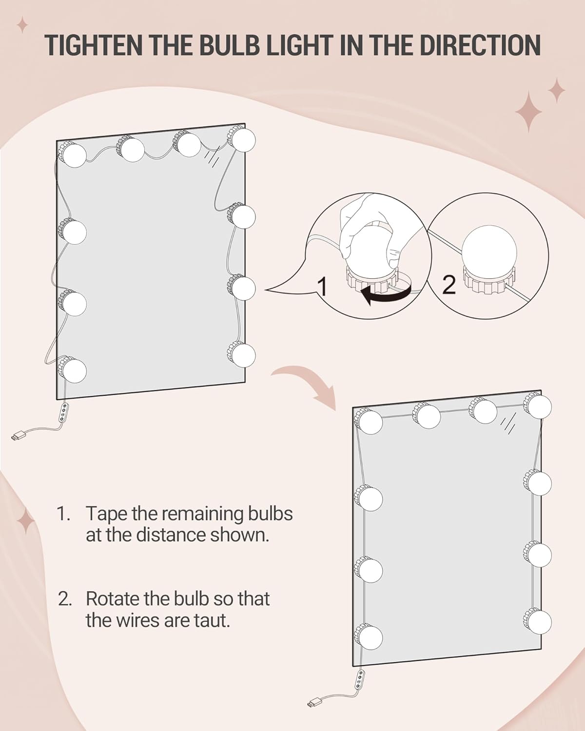 Coiffeuse avec 10 LED : vanité de maquillage élégante pour chambre avec rangement optimisé – Image 7
