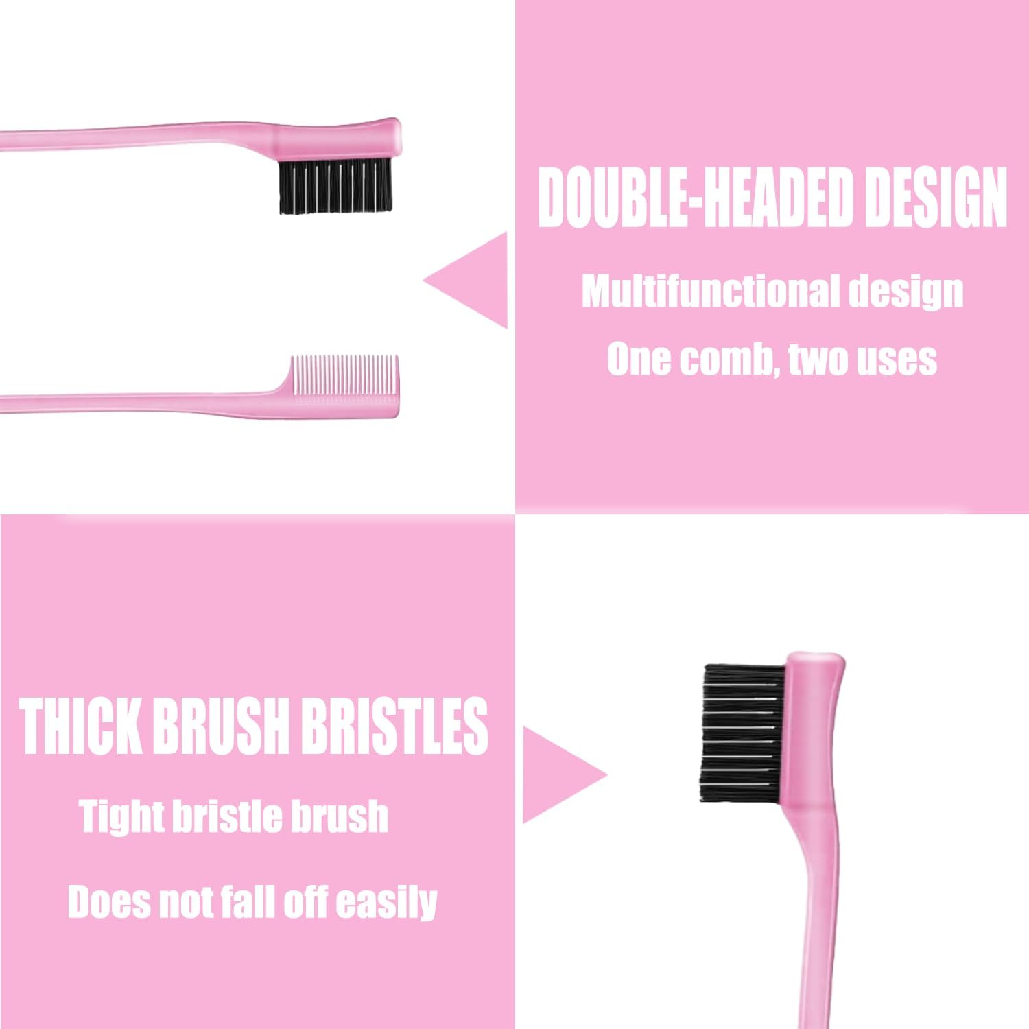 Set complet de 6 pièces pour les passionnés de coiffure : brosses et peignes pour un style impeccable – Image 4