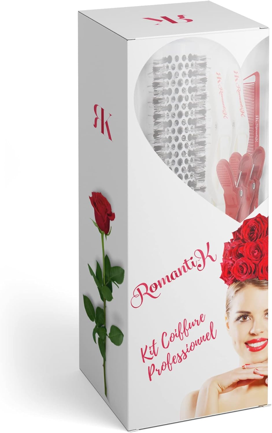 Brosses et peignes à cheveux Romanti-K® : le kit de coiffure professionnel pour des cheveux démêlés et brillants – Image 7