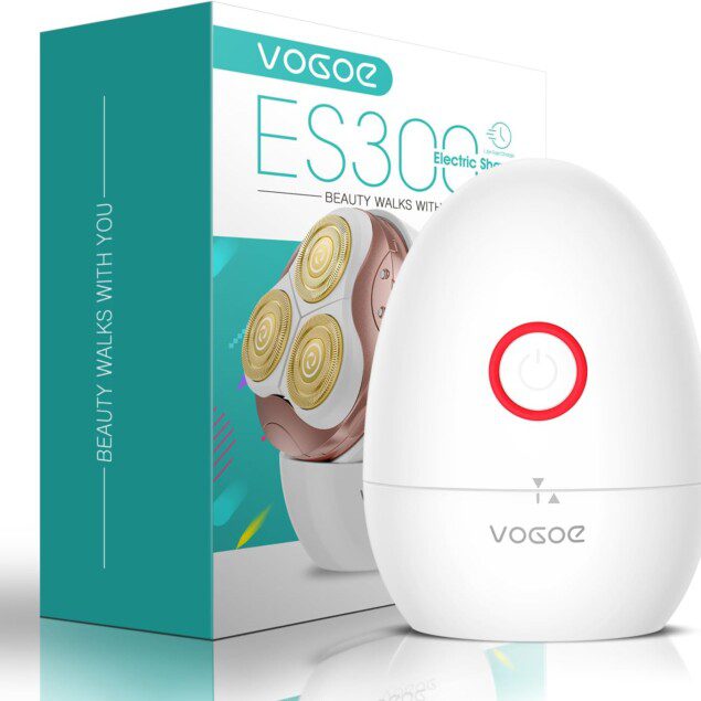 Rasoir électrique femme : indolore et imperméable pour une épilation douce du visage, corps, bras, jambes et zone bikini