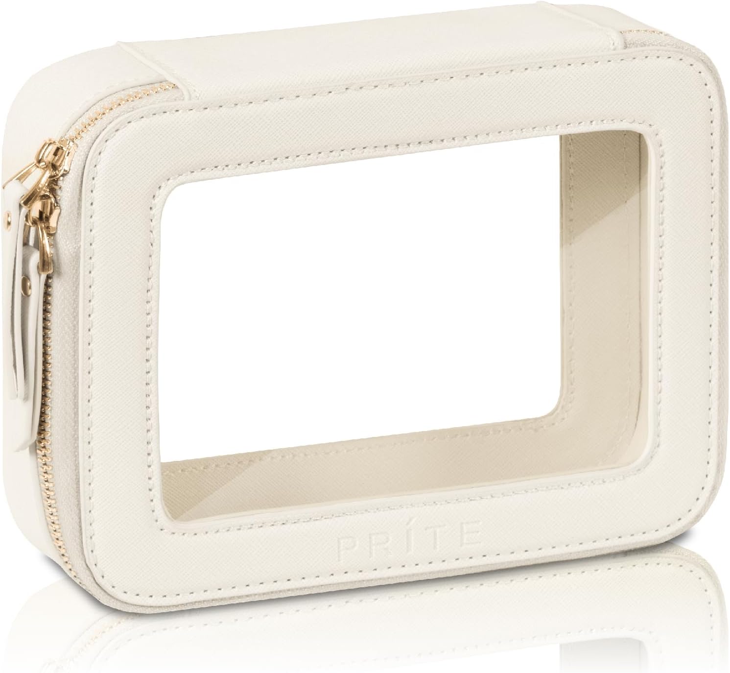 Trousse de maquillage transparente : l'étui cosmétique imperméable pour femmes, idéal pour vos voyages et l'organisation de votre voiture
