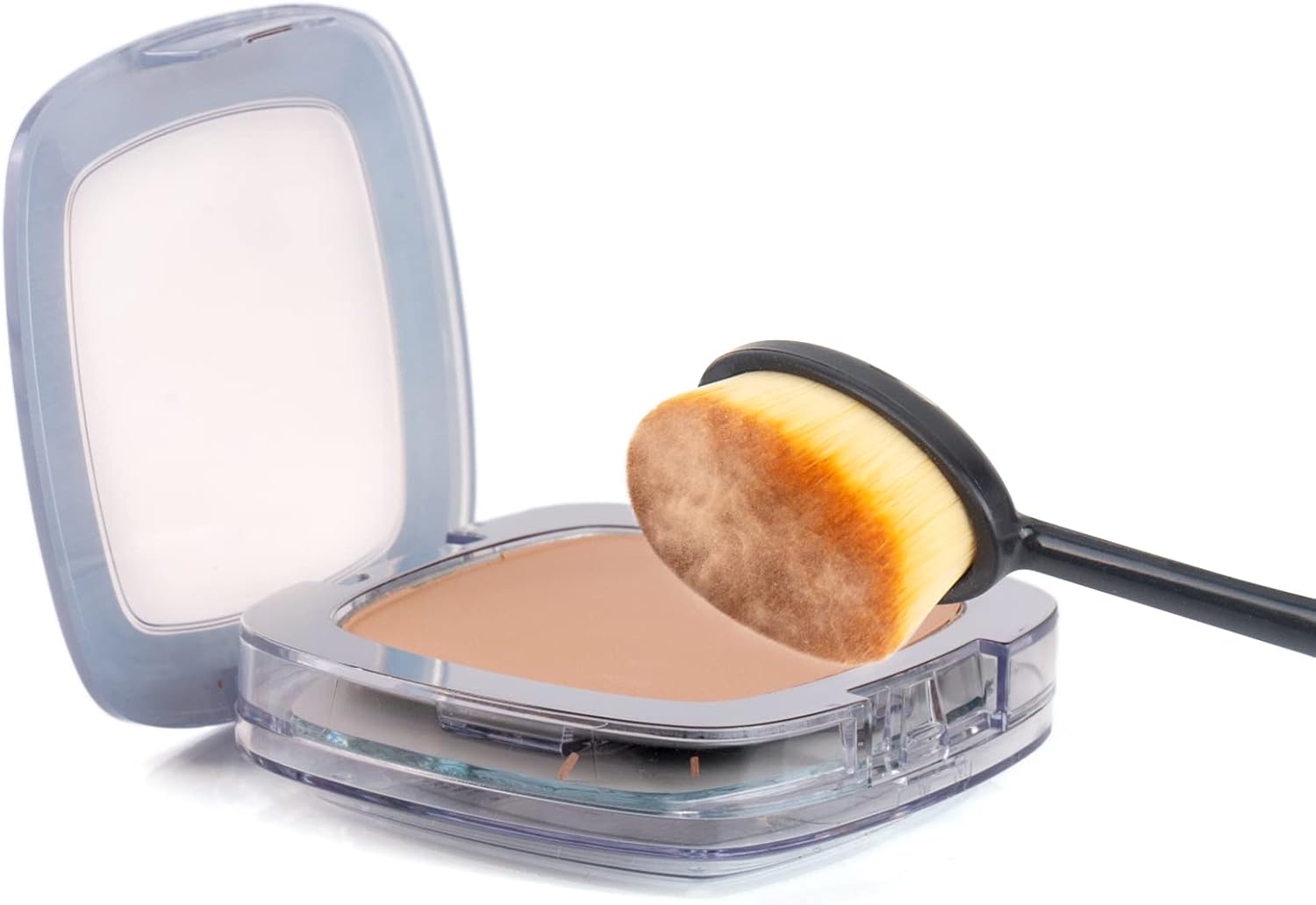 Pinceau de maquillage ovale de qualité supérieure : l'outil essentiel pour un teint parfait et un contouring maîtrisé – Image 5