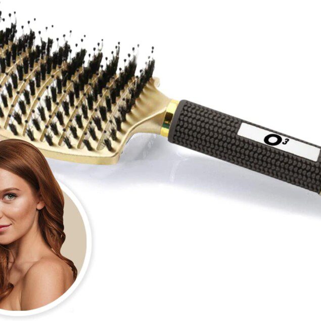 Brosse démêlante magique en poil de sanglier : pour des cheveux doux et soyeux sans effort