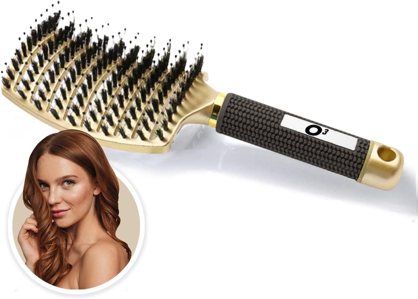 Brosse démêlante magique en poil de sanglier : pour des cheveux doux et soyeux sans effort