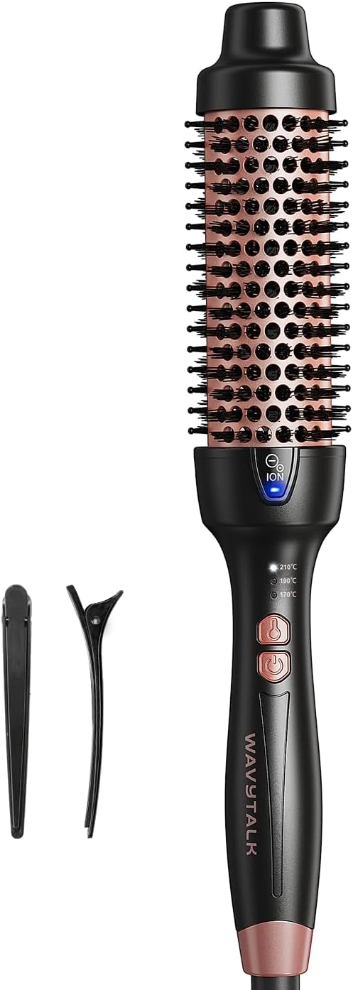 Brosse thermique ionique de 38 mm : la solution idéale pour un brushing impeccable à la maison