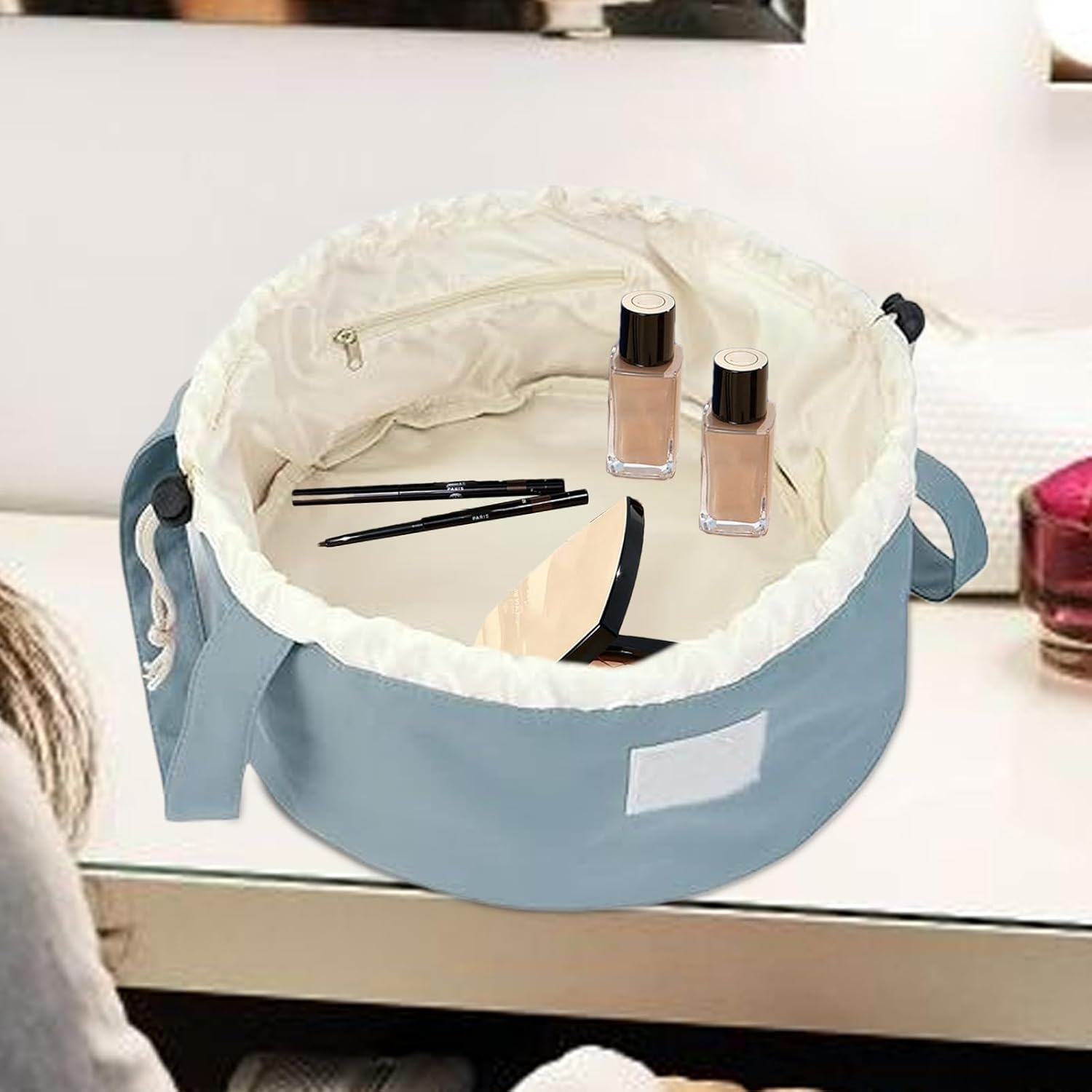 Trousse de maquillage pour les passionnées de beauté : un organiseur cosmétique élégant et pratique pour vos voyages – Image 3
