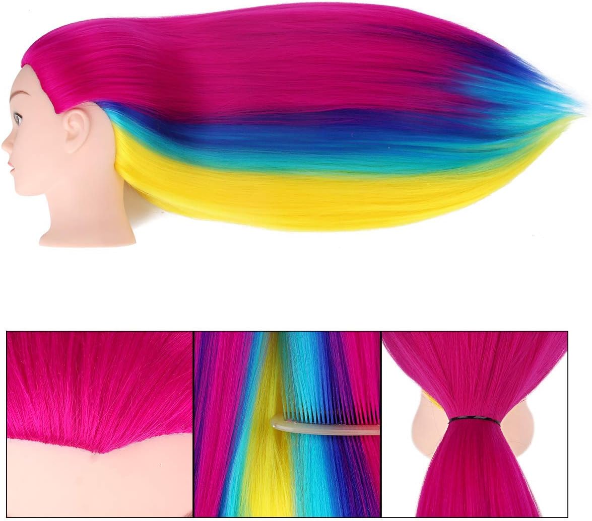 TopDirect : tête à coiffer 80 cm pour étudiants en cosmétologie, idéale pour perfectionner vos compétences en coiffure – Image 3