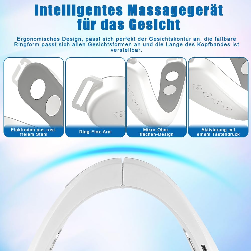 Aohcae V-Face : appareil de massage facial pour un visage sculpté et sans gonflements – Image 3