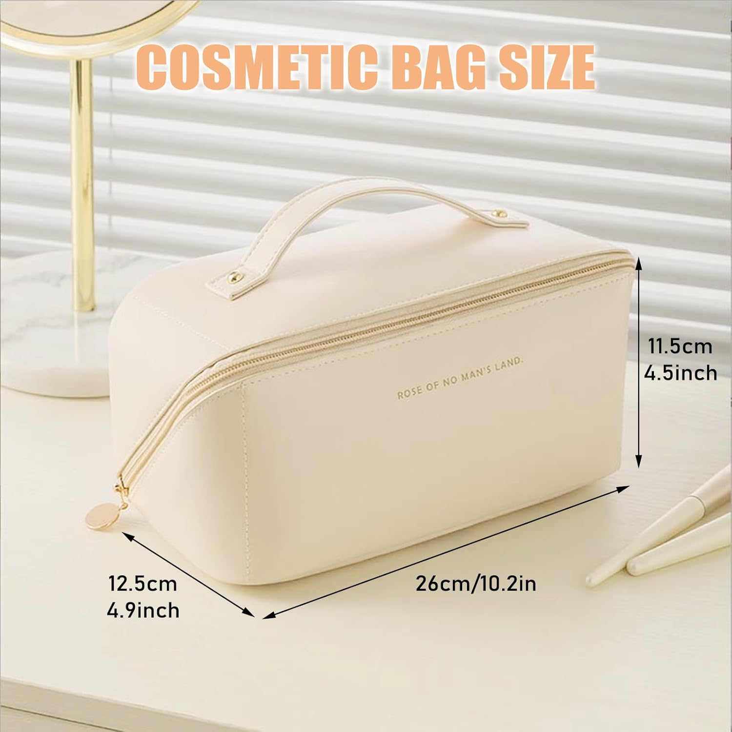 Grande Trousse de Maquillage Voyage Élégante et Pratique – Image 2