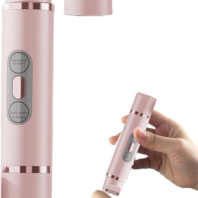 Rasoir Électrique Femme - Trimmer Portable pour Aisselles et Jambes