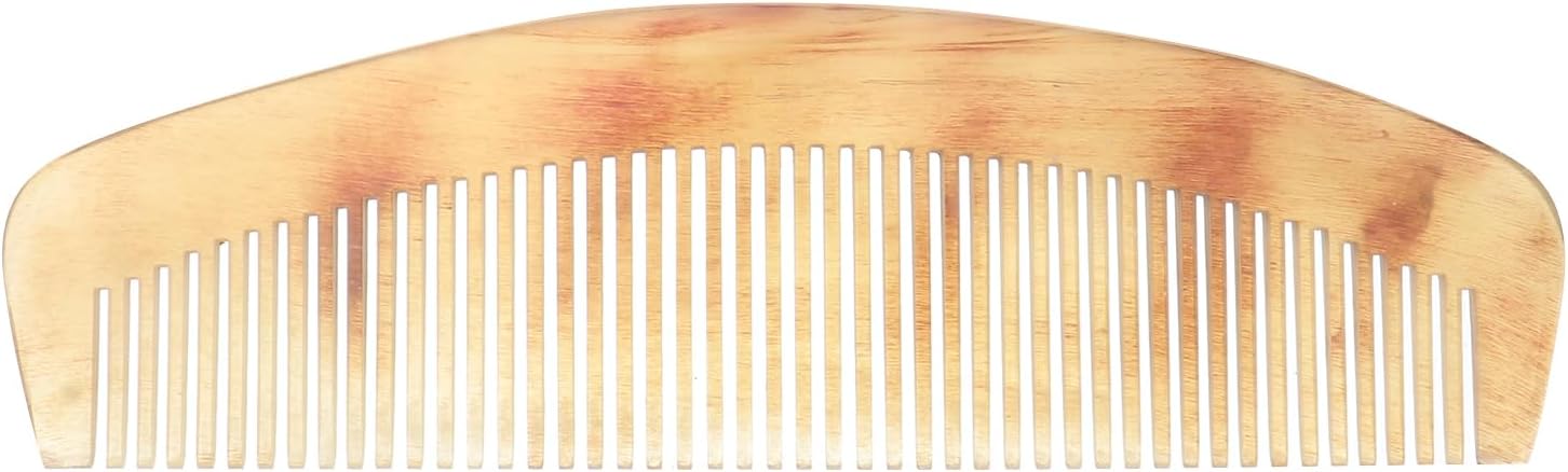 Peigne à cheveux en corne de bœuf naturel : l’accessoire antistatique idéal pour prévenir la perte de cheveux chez les hommes