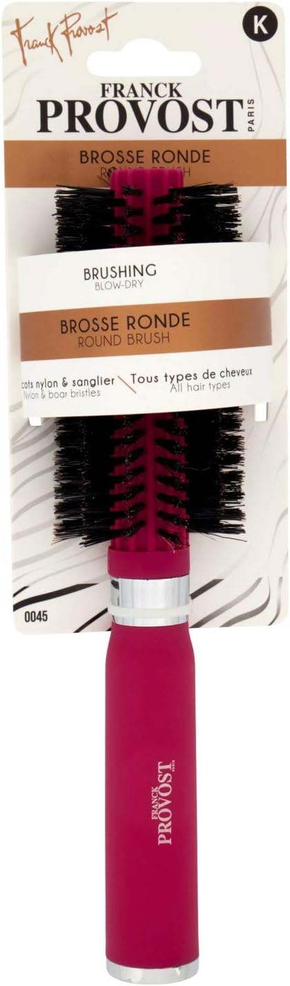 Brushing professionnel : brosse picots sanglier en nylon pour un coiffage parfait