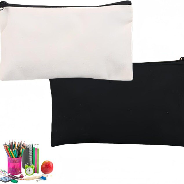 Pochette en tissu zippée : l'accessoire idéal pour le travail, l'école et vos voyages