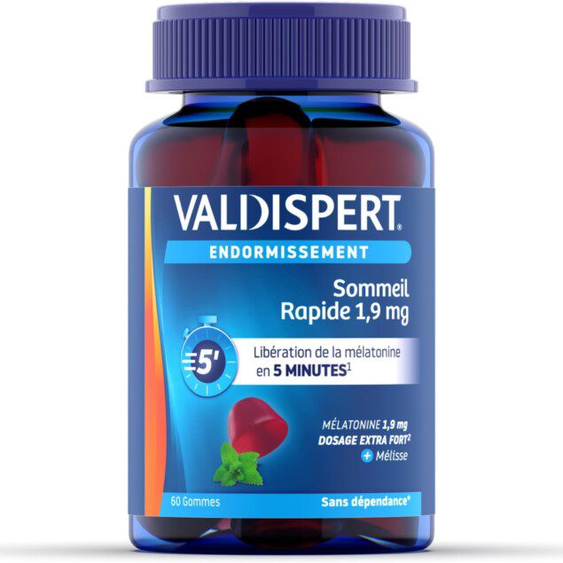 VALDISPERT - Gums de Sommeil Rapide pour Adultes - Détente en 5 Min