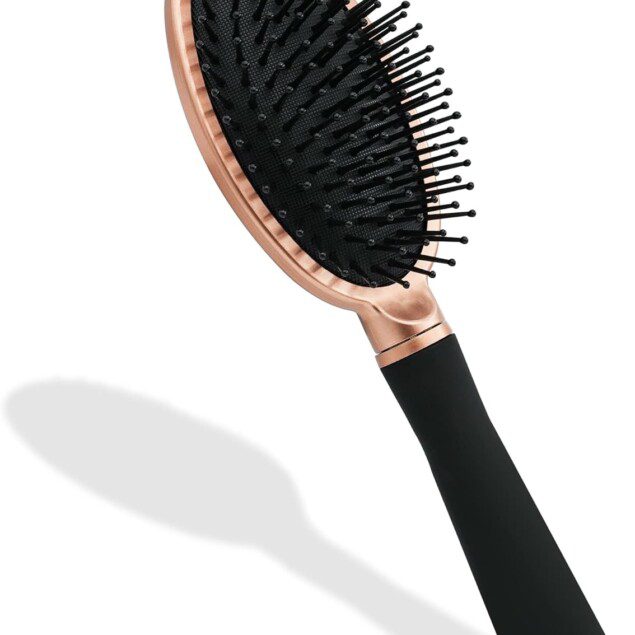 Brosse à cheveux polyvalente : le choix parfait pour un coiffage quotidien sans tirage Adaptée aux cheveux longs, courts, lisses, bouclés ou épais, pour hommes et femmes