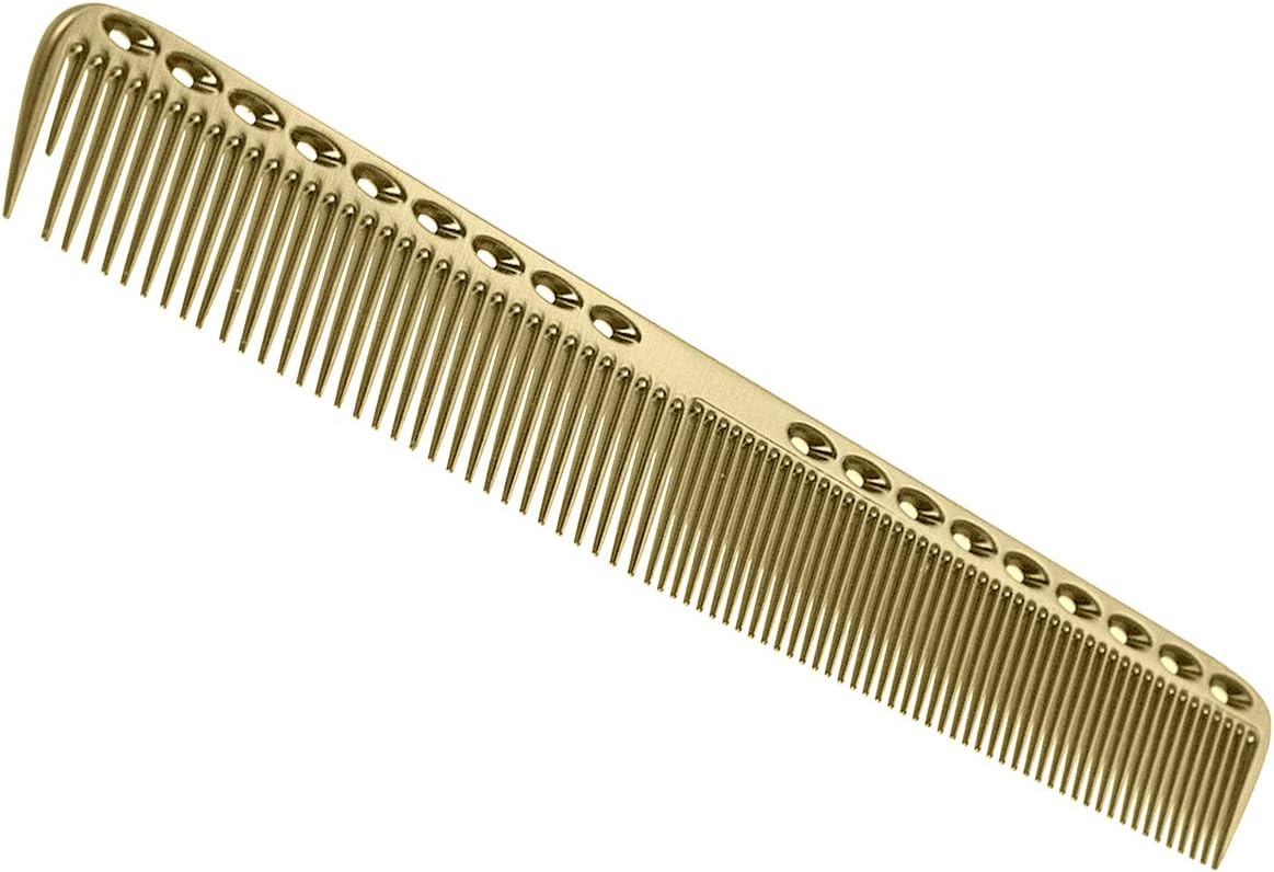 Peigne professionnel en aluminium pour barbiers : l'outil indispensable pour une coupe de précision