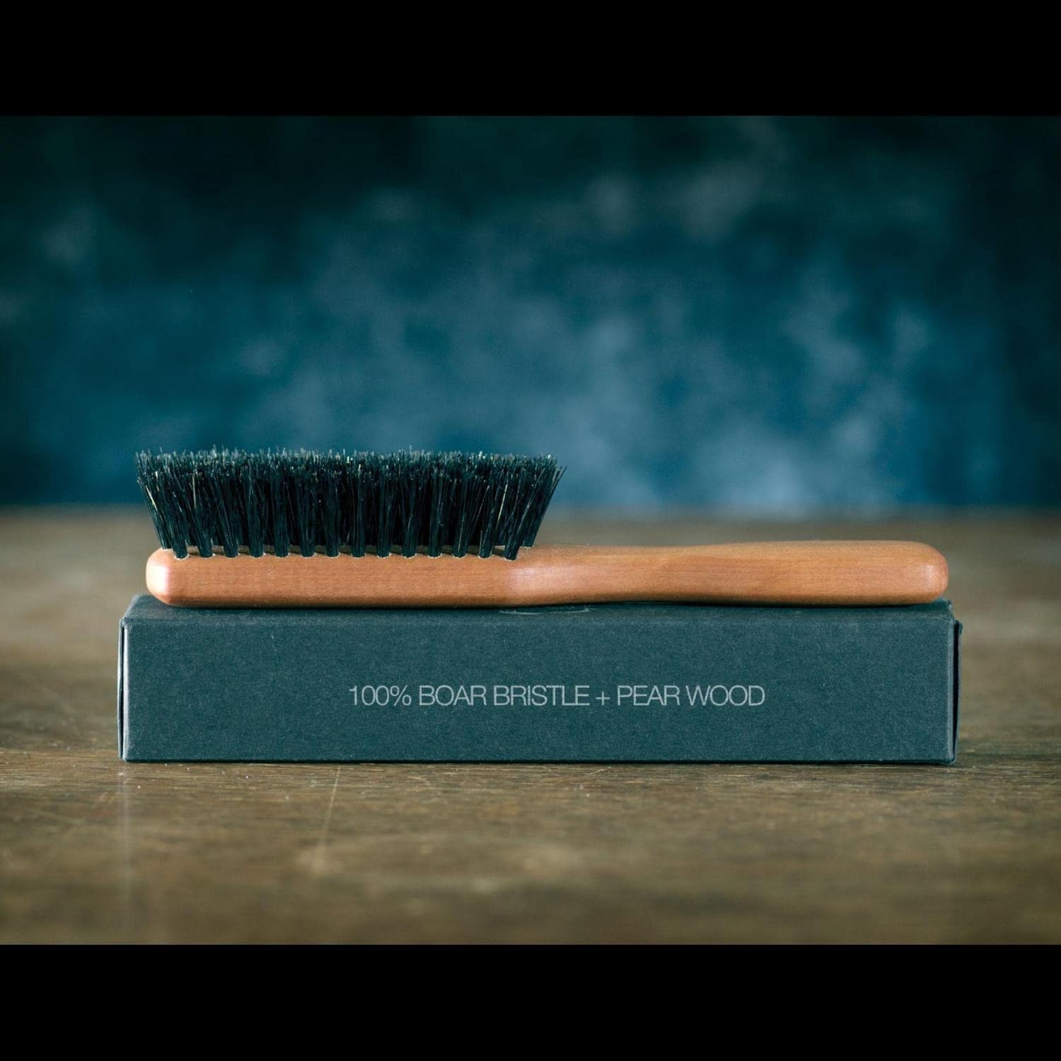 Brosse à barbe régulière : soin du visage pour hommes avec poils de sanglier Découvrez l'alliée idéale pour tous types de barbes, compatible avec baume et huile – Image 5